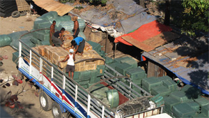 Hand Loaded Cargo Myanmar 2013 Image David DuByne