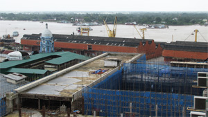 Central Yangon Waterfront Port Facilities 2013 Image David DuByne
