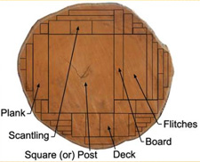 Myanmar Timber Industry Teak Cut per Log