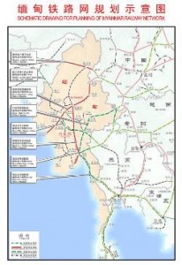 China Myanmar Rail Network Map Post Thumb
