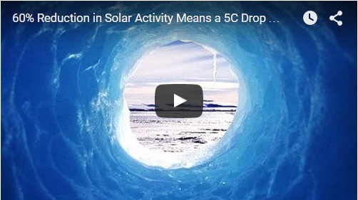 60 Percent Reduction in Solar Activity Means a 5C Drop by 2030