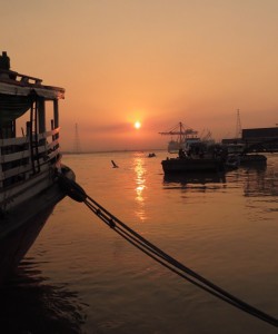 Warden Jetty Sunset Yangon Myanmar 2014_Image David DuByne